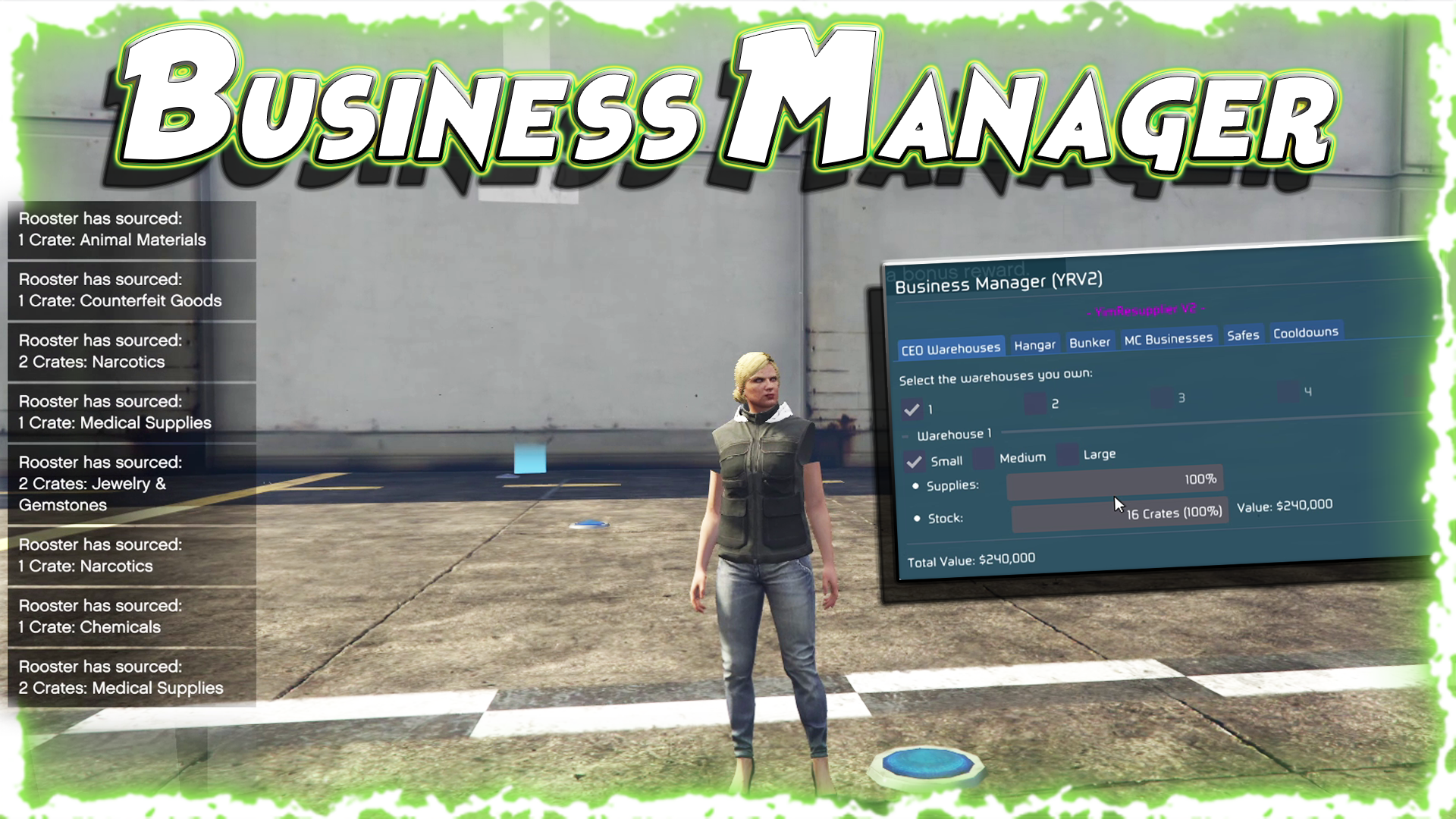 Business Manager  for gta 5 online 1.69