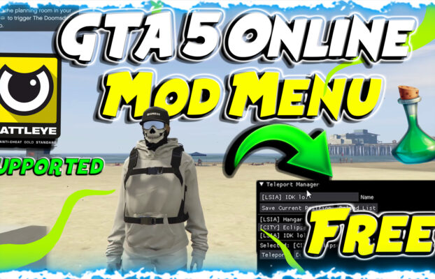 BattlEye Working Menu for GTA 5 Enhanced Online